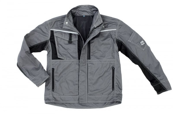 Excess Arbeitsjacke Champ grau-schwarz, Größe: 3XL