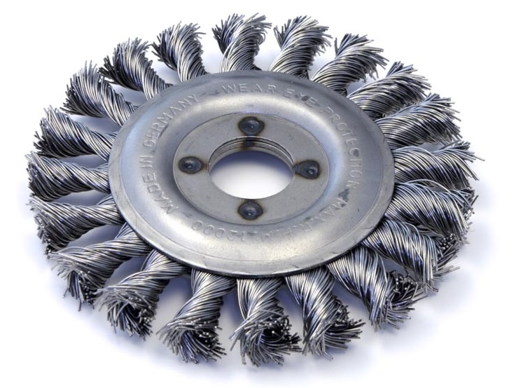 Rundbürsten gezopft