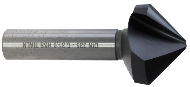 Kegelsenker 90° HSS TIALN - DIN 335 C