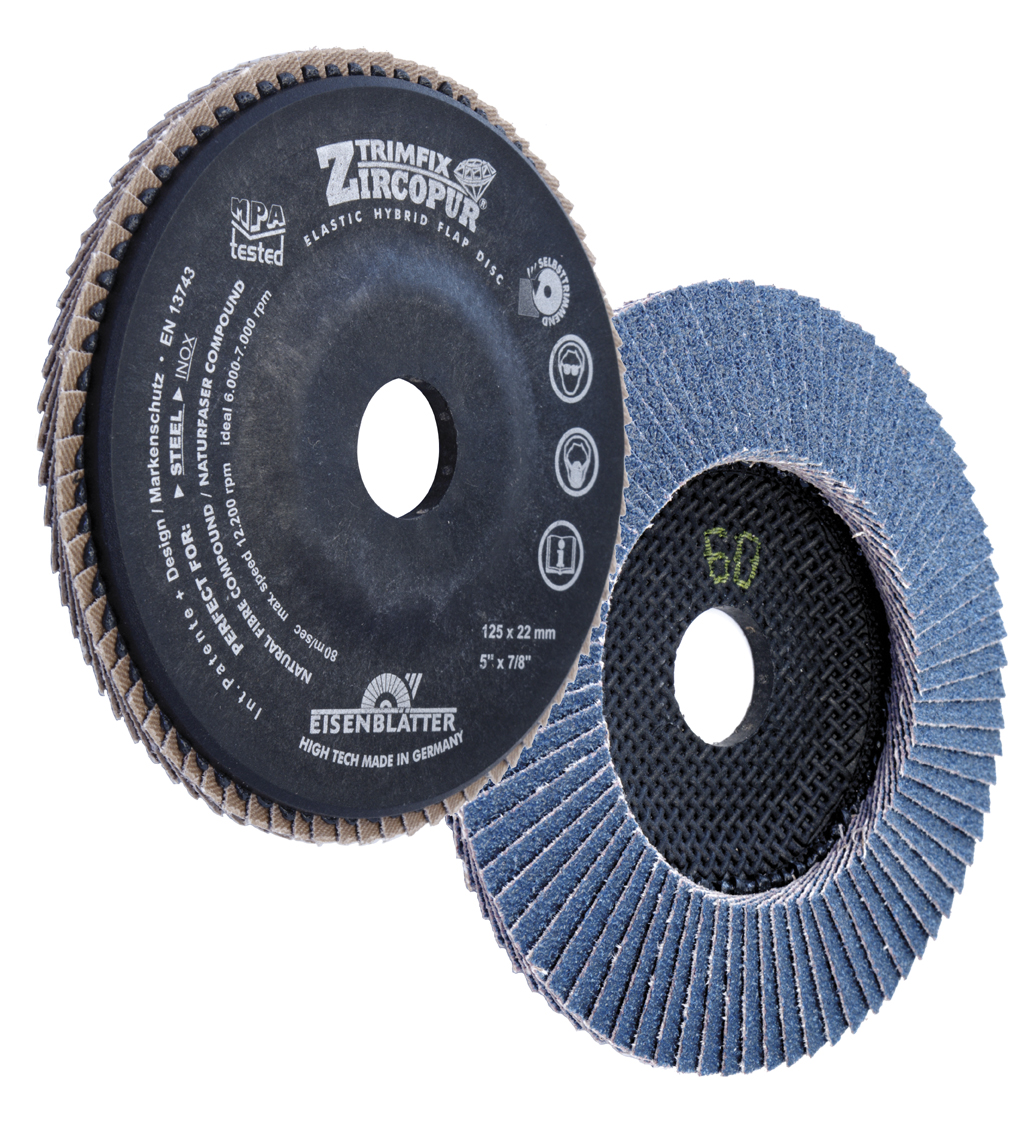 Fächerteller Eisenblätter Trimfix Zircopur