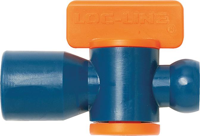 Abstellhahn 2-teilig für Kühlmittelschlauch 1/4" N