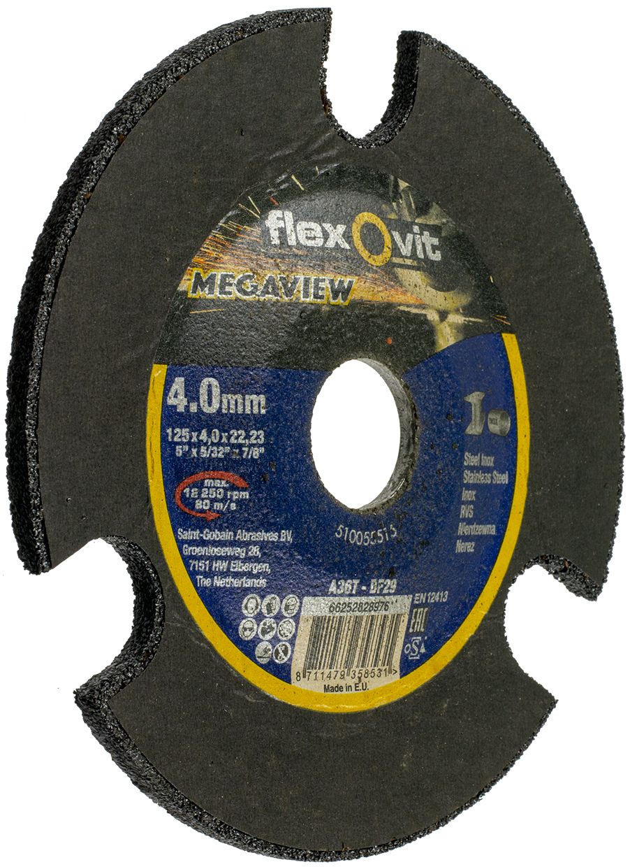 "Transparente" Schruppscheiben