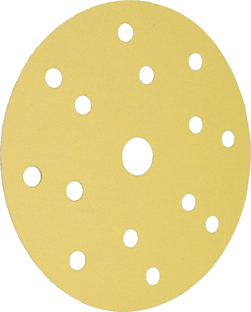 Klettscheiben gelocht – GOLD