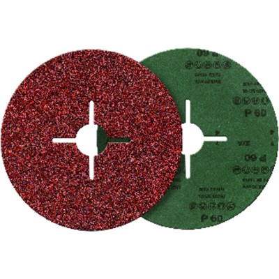 Fiberscheibe format braun