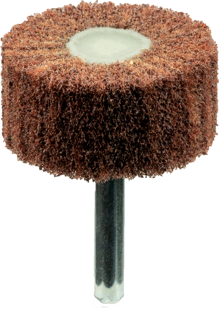 Vliesfächerschleifer mit Schaft