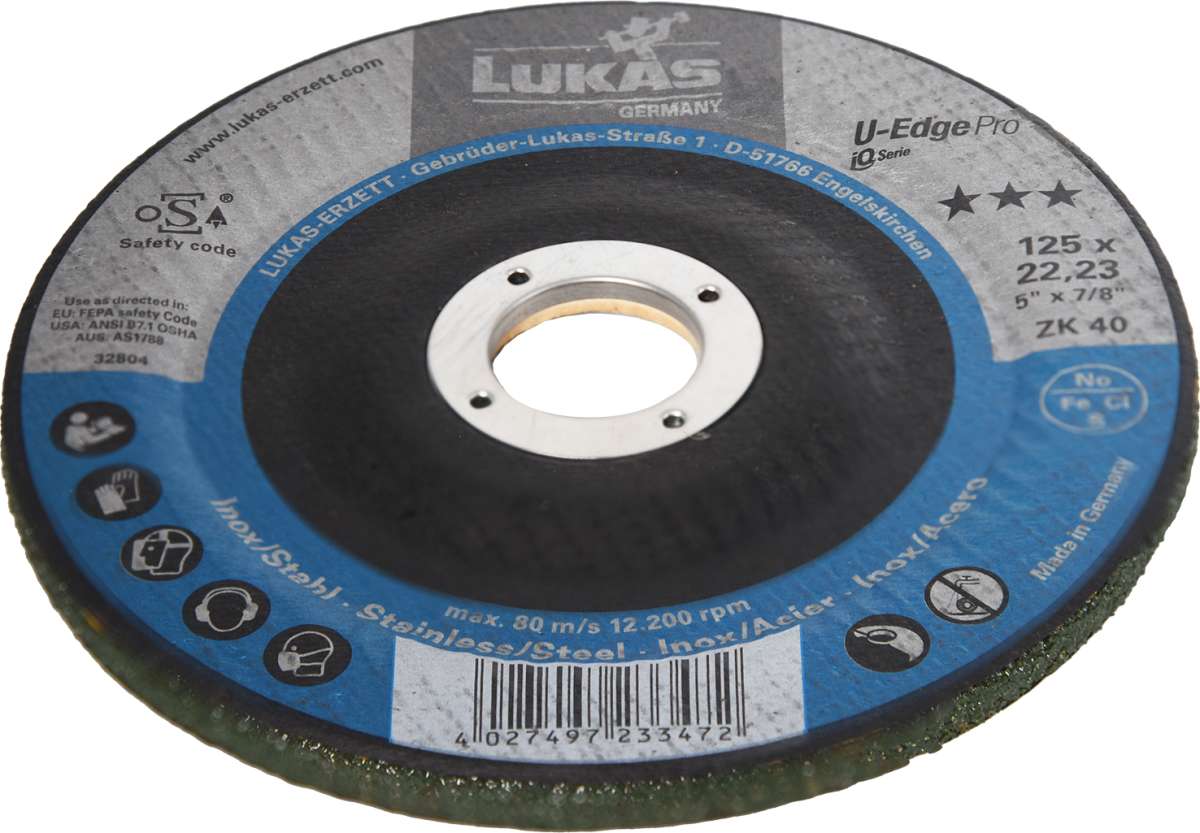 Kehlnahtscheibe U-Edge-Pro