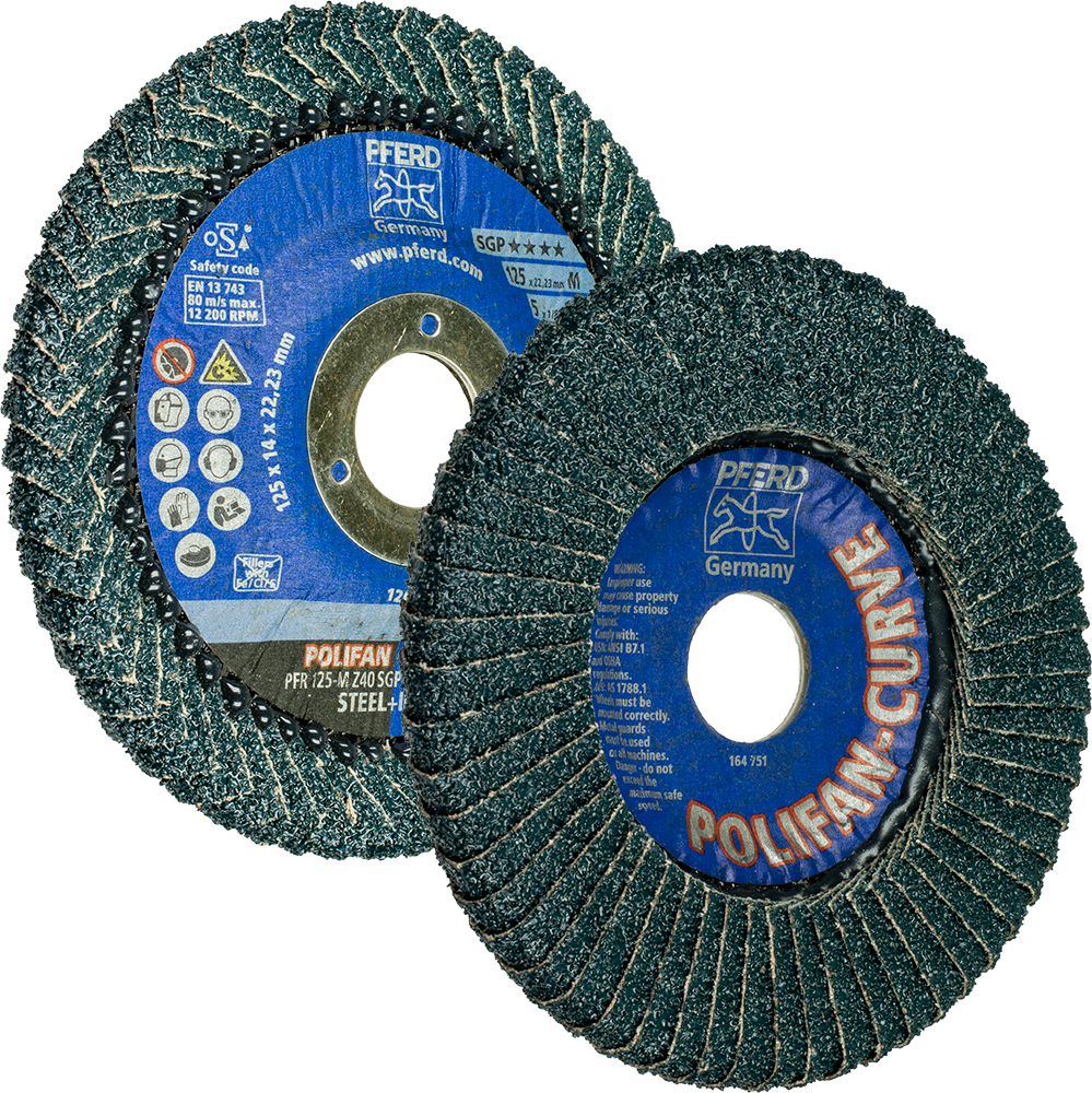 Fächerteller Pferd Polifan-Curve