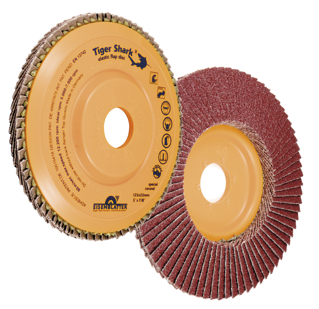 Fächerteller Eisenblätter Tiger Shark