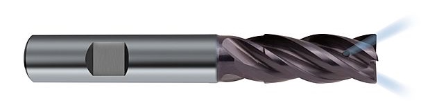 Schaftfräser VHM AlTiN nano