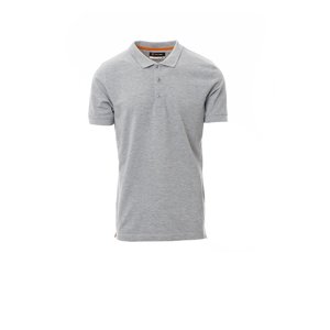 Polo-Shirt grau meliert Gr. 3XL