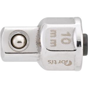 Steckschlüssel-Adapter 10mm für 1/4" FORTIS