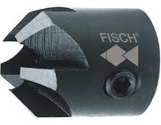 Aufsteckversenker HSS 90G3/16x25mm 5Schn. R Fisch