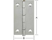 DIN-Scharnier schmal 100X52 verz.