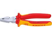 Kraft-Kombinationszange 0206 VDE 225mm KNIPEX