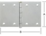 Scharnier breit 50x75 mm Edelstahl