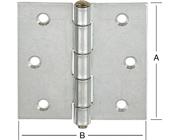 Scharniere m.losem Stift 60x60mm Nr. 614060Z