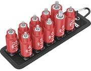 Schraubendreher-Einsatz- Garnitur 3/8" VDE T20-45