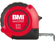 Taschenbandmaß twoCOMP 8mx25mm weiß BMI