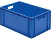 Transport-Stapelkasten B600xT400xH270 mm blau, ges